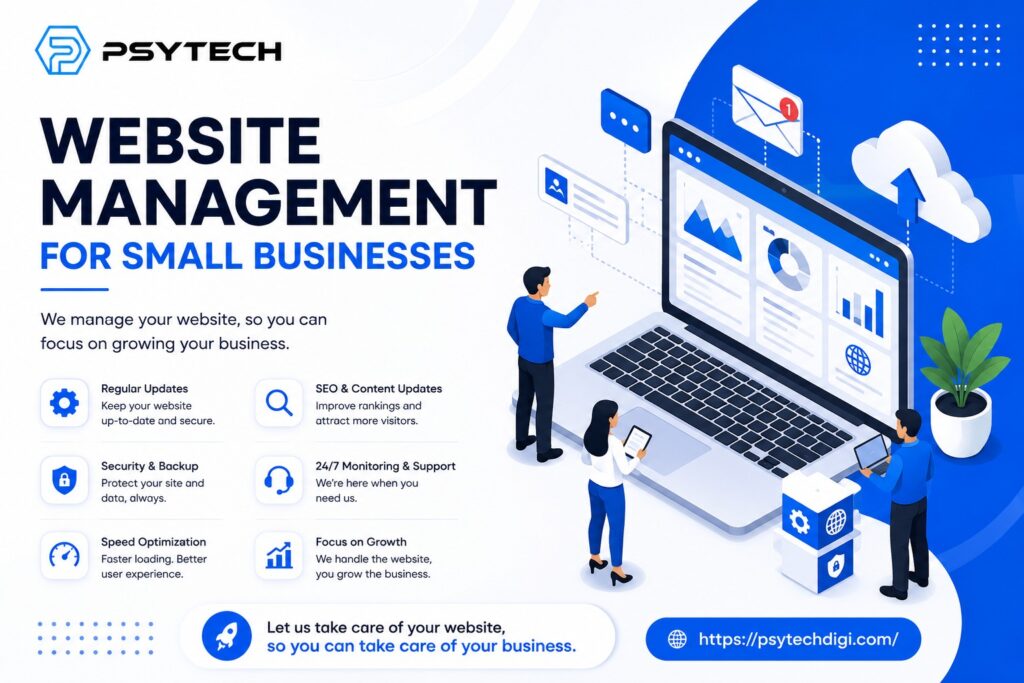 Website Management for Small Businesses